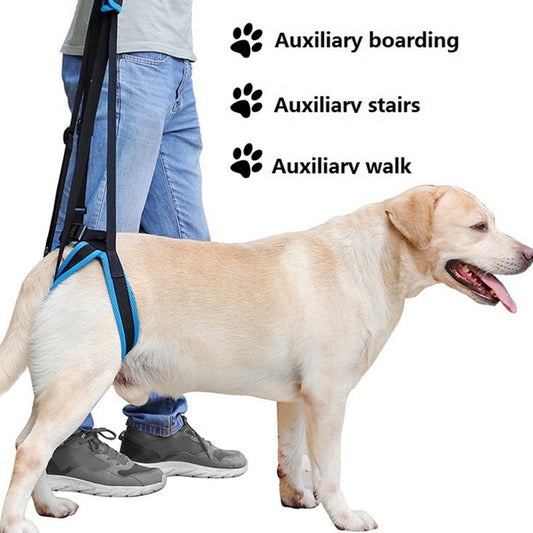 New Adjustable Dog Lift Harness for Back Legs Pet Support Sling Help Weak Legs Stand Up Pet Dogs Aid Assist Tool