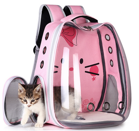 Pet Space Breathable Shoulder Cat Dog Backpack